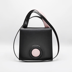 Hello Handbag in Blackpink Nappa Leather 9枚目の画像