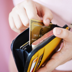 Flat Wallet in Sakura Pink Nappa Leather 8枚目の画像