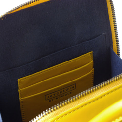 Butter Cross-body Bag in Mustard Yellow Nappa Leather 9枚目の画像