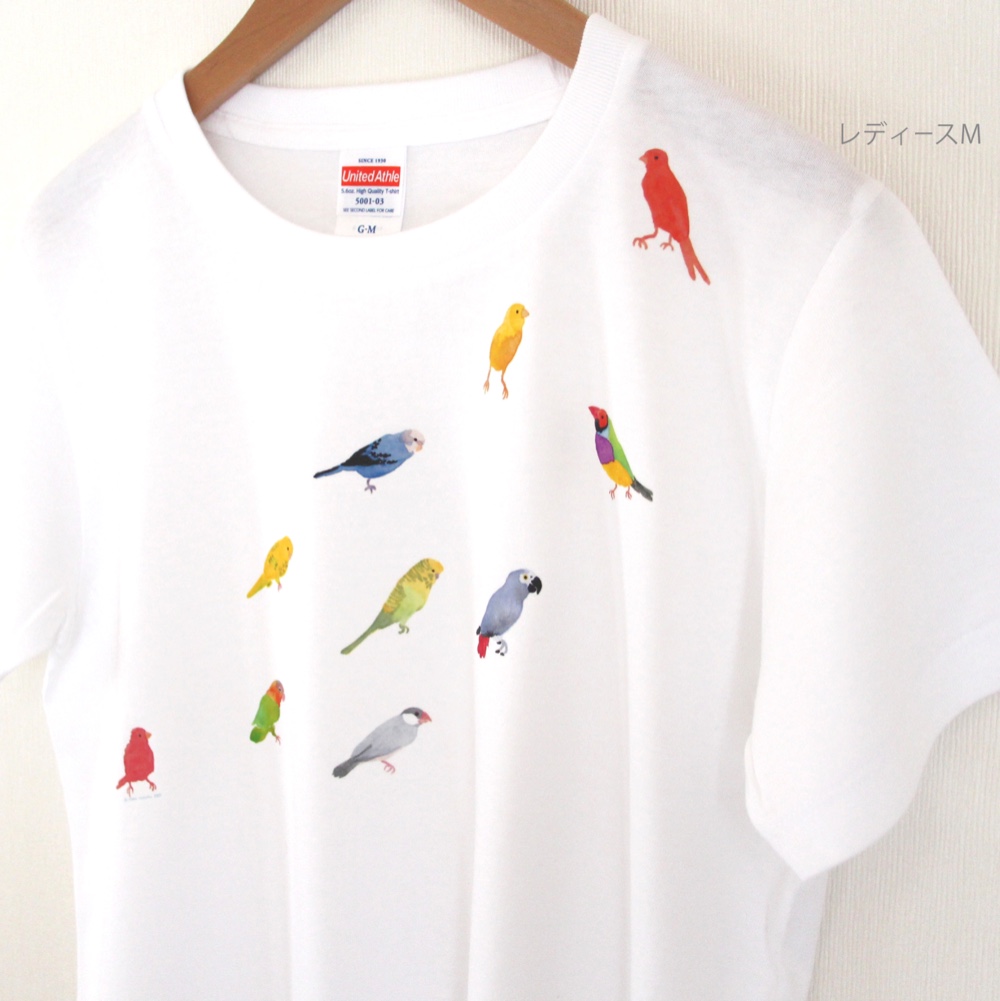 ANGLOMANIA 小鳥　Tシャツ