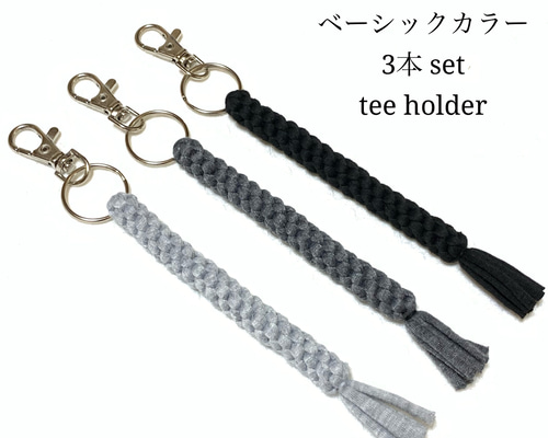 ティーホルダー　ハート　ゴルフアクセサリー　レディースゴルフ　ゴルフパンツ　景品 ゴルフ仲間 シェアパック 3本セット ゴルフコンペ景品にも