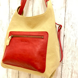 　2ヶ月で100本売れたリュｯクの再販依頼により定番化決定　容量アップして登場　3wayリュック 2枚目の画像