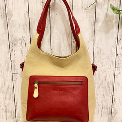 　2ヶ月で100本売れたリュｯクの再販依頼により定番化決定　容量アップして登場　3wayリュック 3枚目の画像