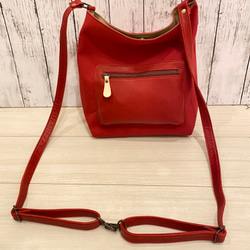 国産ゼスフィーノ　手提げ　ショルダー　リュック　 斜め掛け　4way❗️❗️  帆布と牛革のコンビ色の組み合わせ自由 10枚目の画像