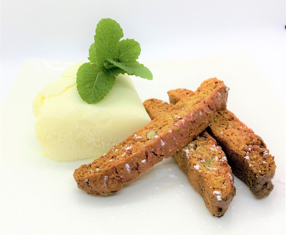 オーガニックスイーツ　ビーツビスコッティ　米粉使用グルテンフリー商品　一口サイズ 5枚目の画像