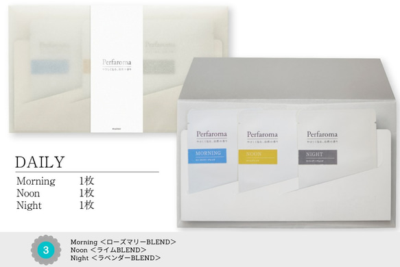 DAILY（早上，中午，晚上）/Aroma攜帶“Perfaroma Perfaroma” 第1張的照片