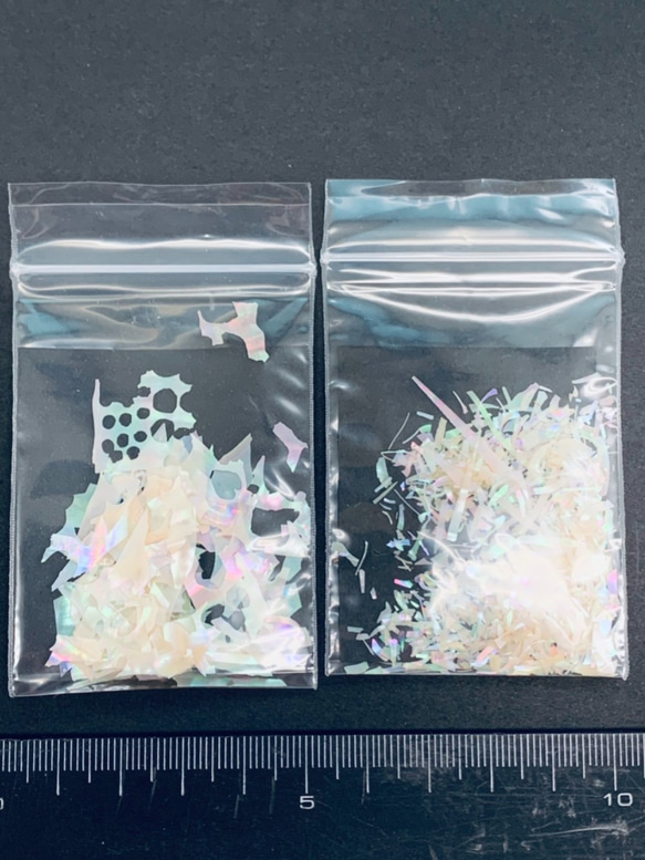 螺鈿　材料　量り売り　あわび貝　微塵貝（小）　１．０g 3枚目の画像