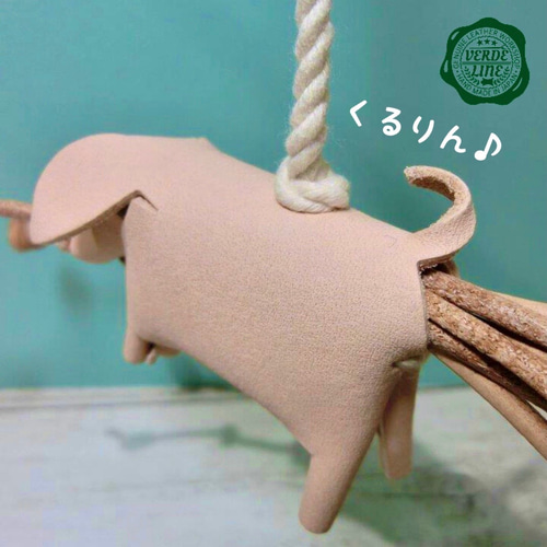 送料無料【本革】レザー❤️ ガシガシ系鳥インコのおもちゃ【鼻血ブー