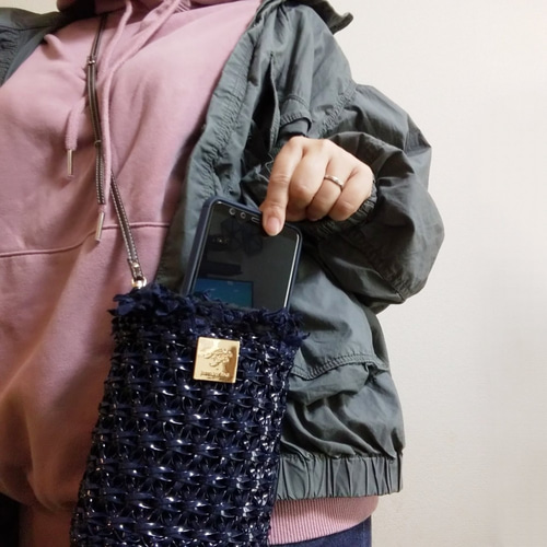 ポシェットタイプの小さなジュエリーバッグ【受注制作】 サコッシュ