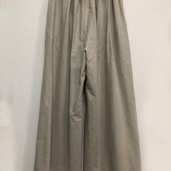 High Waist Tack Linen Pants　（ハイウエストタックリネンパンツ） 2枚目の画像