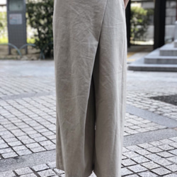 High Waist Tack Linen Pants　（ハイウエストタックリネンパンツ） 6枚目の画像