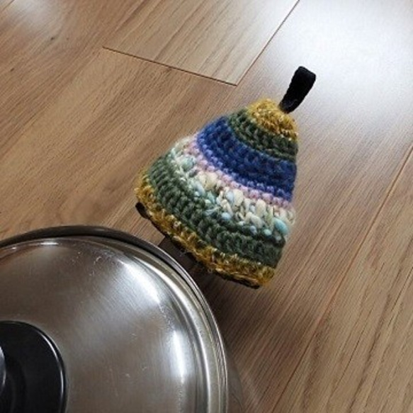 ニット三角鍋つかみ【送料無料】 その他キッチン小物 sumire 通販