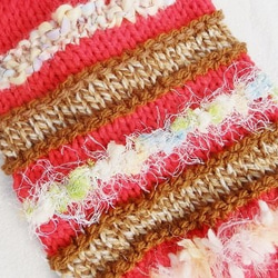 再販 小さい子用ペットニット服・送料込み・暖か手編み 2枚目の画像