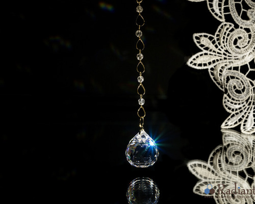 天然石　水晶と雪の結晶のサンキャッチャー 楽天市場】雪の結晶 サンキャッチャーの通販