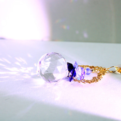 ～華の天使サンキャッチャー～ （全5色）Swarovski  & Asfour [受注制作]新築・引越し祝いにも 6枚目の画像