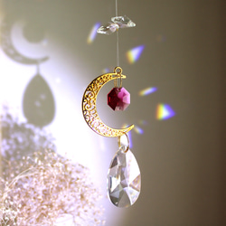 玄関やデスクの省スペースに飾れる♪置き型☆虹泡のサン