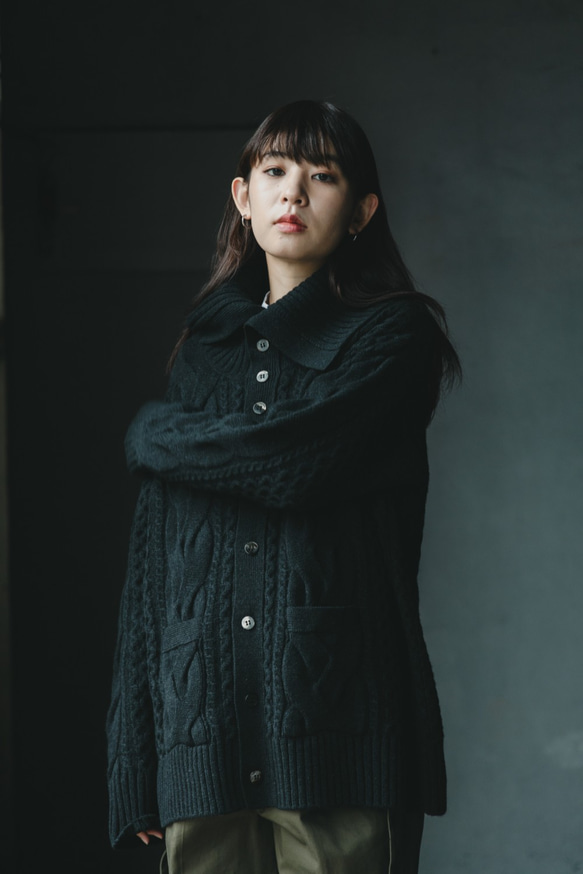 ROPE KNIT "Patricia"　cardiganモデル 8枚目の画像