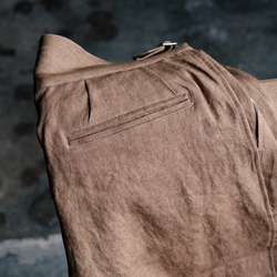 曖昧な半ズボン　fuzzy Gurkha pants　リネン（BIGGIE素材） 9枚目の画像