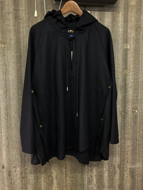 【AW collection】accordion hoodie『shizuku』（雫） 7枚目の画像