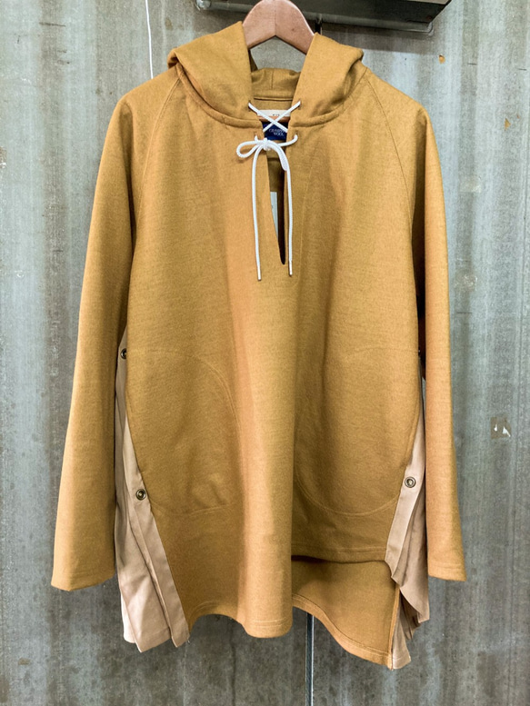 【AW collection】accordion hoodie『shizuku』（雫） 8枚目の画像