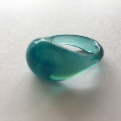 lagoon ガラス指輪 2枚目の画像