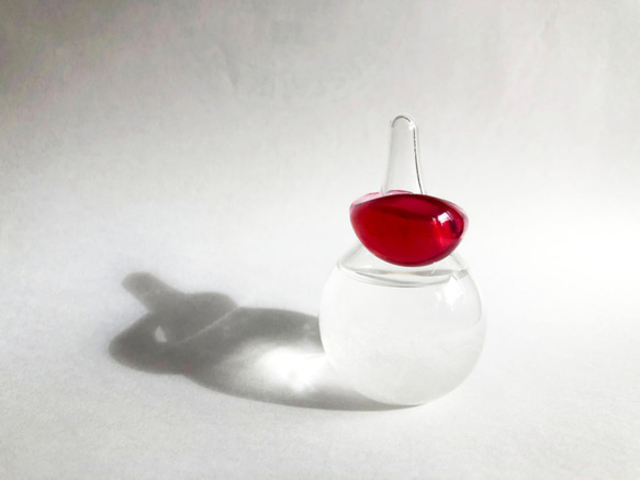 Colors ring　ガラス指輪　【ピンク】 1枚目の画像