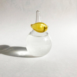 Colors ring　ガラス指輪　【イエロー】 1枚目の画像