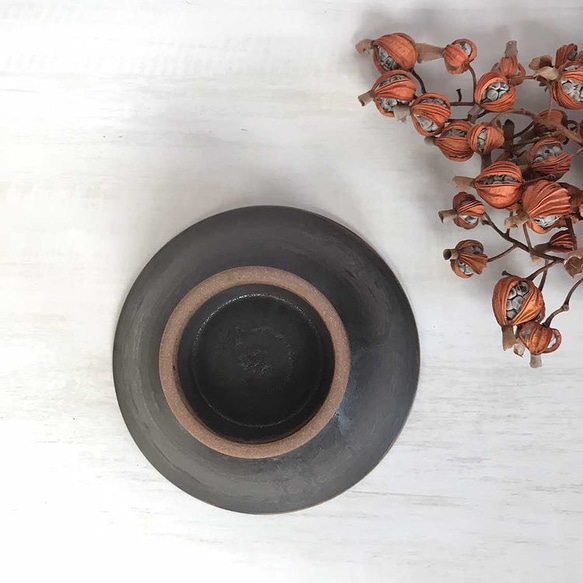 壺屋焼 幸陶器 『手まり 青』4寸マカイ（一般的なサイズのお茶碗）やちむん 4枚目の画像