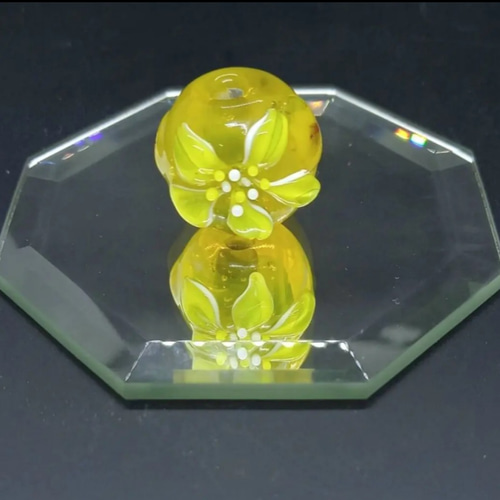 K-51] ミニ向日葵と夏の花咲き誇るとんぼ玉・かんざし かんざし  