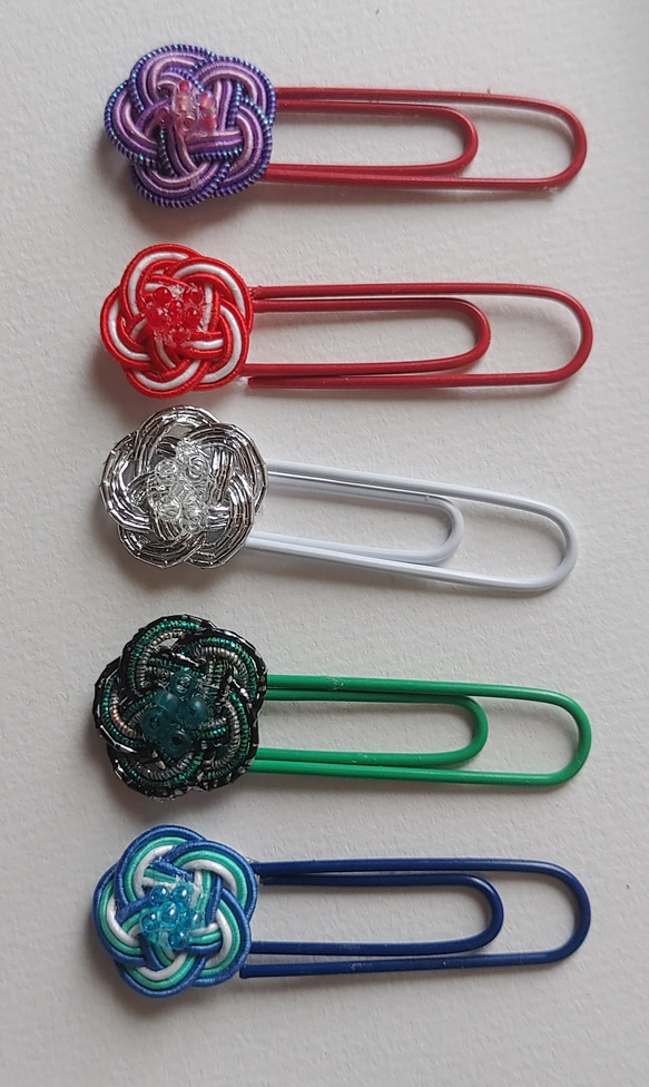 ハンドメイド】ブックマーク 水引 しおり・ブックマーク マンボウ 通販