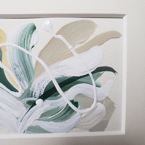 絵画アートモダンアート現代アート抽象画イラスト花インテリア