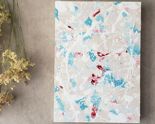 土日限定SALE １点もの！アクリル・抽象画 特注品の立体額入り　#現代アー 0_4118232ca08cdb5cf0b5e2949eb4