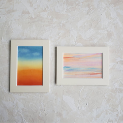 期間限定」のおすすめ人気ランキング 水彩画 風景画 夕陽2(原画