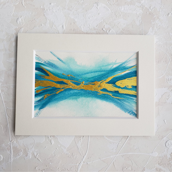 絵画/現代アート/モダンアート/抽象画/テクスチャーアート/水彩画/アート/ｂ 現代アート 53×45.5㎝ 大きめ モダン 絵画 原画 抽象画 アートパネル