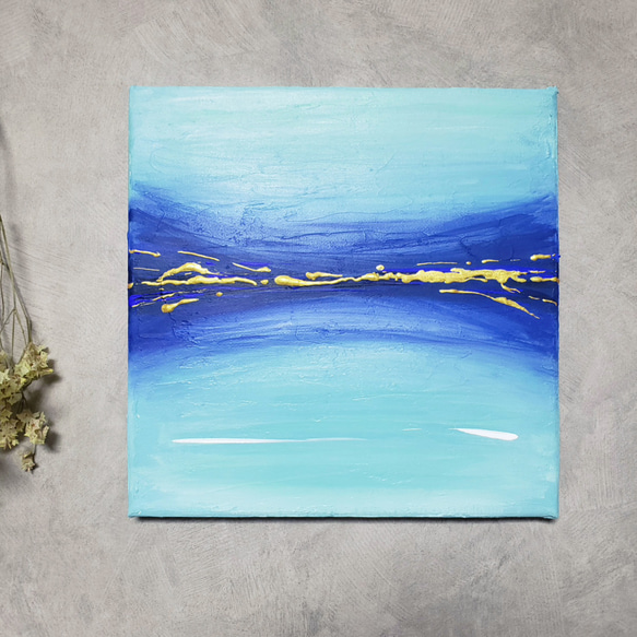 原画/抽象画/モダンアート/現代アート/アクリル画 This monent 海 原画/抽象画/モダンアート/現代アート/アクリル画 This monent 海
