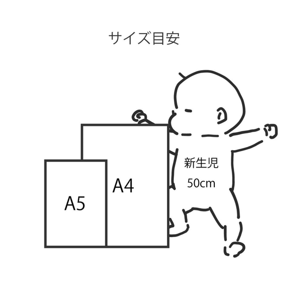 フレーム付き｜オーダー命名書（A4）｜ひまわり 7枚目の画像