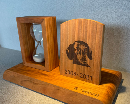 遺骨砂時計【大】天然木【檜】オーダーメイドペット日本に三人しかいない砂時計職人 1_21b6e04fa2b7922b136ba215dfaa