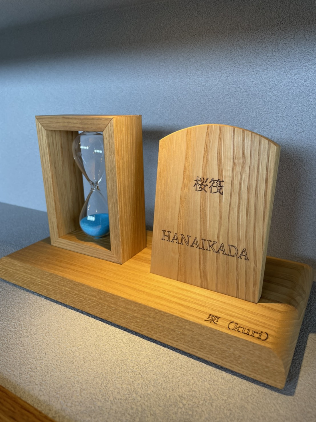 遺骨砂時計【大】天然木【栗】オーダーメイド　ペット　メモリアル　日本に三人しかいない砂時計職人 59,400円