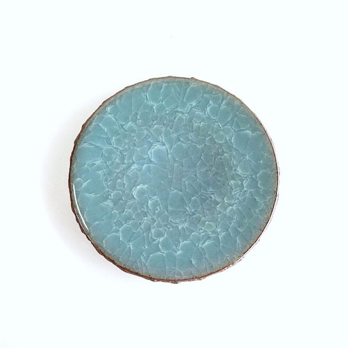 貫入青磁5寸平皿 小皿 Hironori Kajihara 通販 4668940｜Creema(クリーマ)