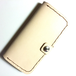 Saddle leather iPhone6/7 case with card slit 左利き用 本革サドルレザー 2枚目の画像