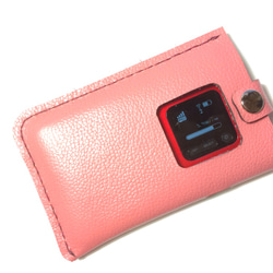 Pocket wifi case for NEC NEXT WX01 Pink ポケットwifi ガラケー 汎用ケース 2枚目の画像