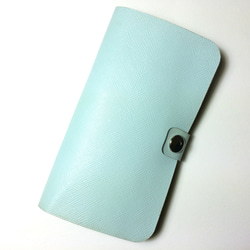 Baby blue leather iPhon6/6S/7 (4.7inch) case 本革ケース ベビーブルー 1枚目の画像