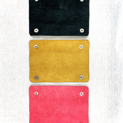 トートバッグ用 本革ハンドルカバー 黒、キャメル、赤 Leather handle cover 7枚目の画像