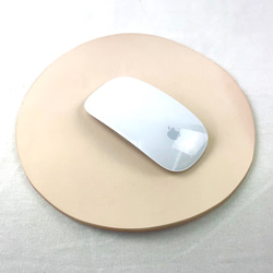 栃木レザー マウスパッド  Tochigi leather mouse pad  送料無料！ 3枚目の画像