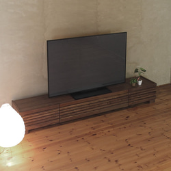 テレビボード　AZEKURA-wa240ｘ46ｘ35　WAプラス　大川市　受注生産品 3枚目の画像