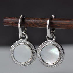 K14WG イヤリング金具　ネジバネ式【新品】【予備クッションおまけ】※取付無料 K14WGイヤリング金具 ネジバネイヤリング金具ご用意致しました