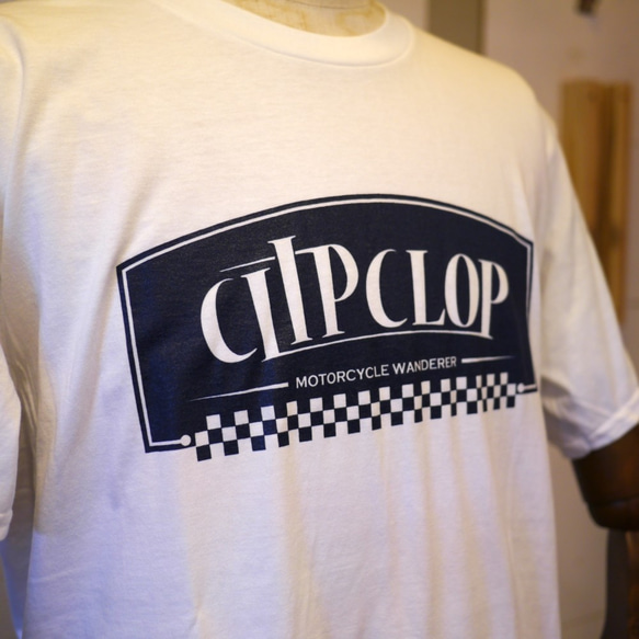 T Shirt / Checker / WH 3枚目の画像