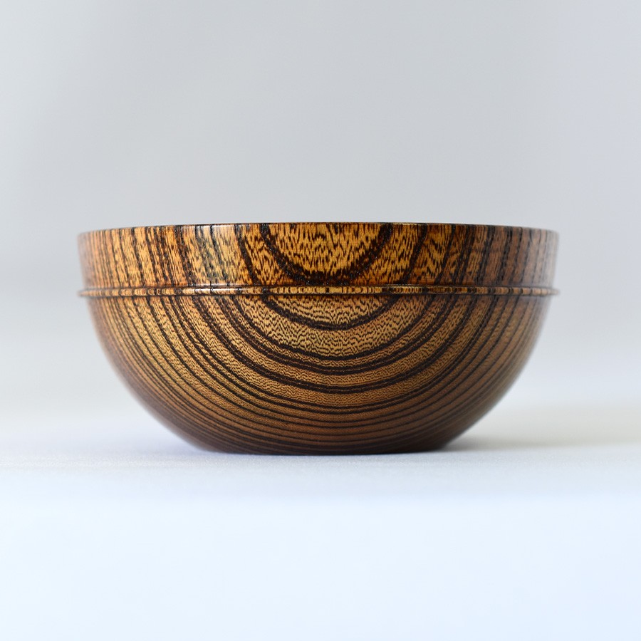 MOKU ボウル B 拭き漆　木製の小鉢 シリアルボウル スープボウル