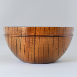 MOKU ボウル D 拭き漆　木製の大鉢 1枚目の画像