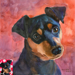 customized pet portrait painting A4 / 8*10inch 第1張的照片